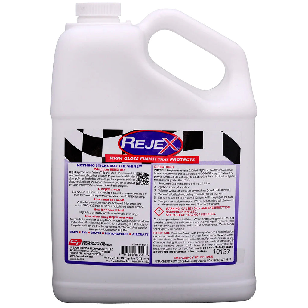 CORROSION TECHNOLOGIES 61004-X4 - RejeX 1 Gallon Jug Case of 4 image