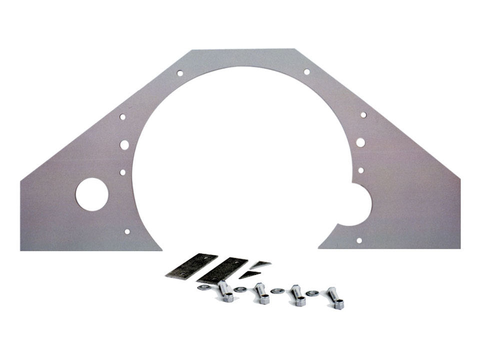 COMPETITION ENGINEERING 4030 - Mid Motor Plate - Chevy Aluminum .188 image