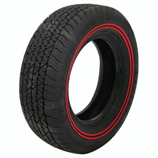 COKER TIRE 530293 - P205/70R14 BFG Dual Redline Tire image