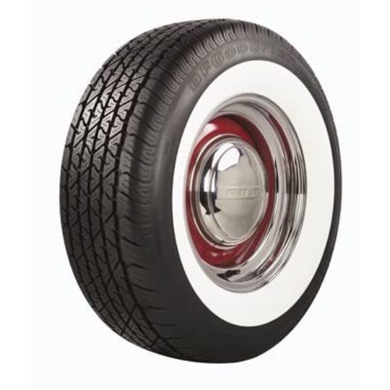 COKER TIRE 630600 - P255/70R15 BFG 3in White Wall Tire image