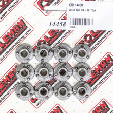 Load image into Gallery viewer, COLEMAN RACING PRODUCTS 14458 - Weld Nut 3/8-16 12pk  image