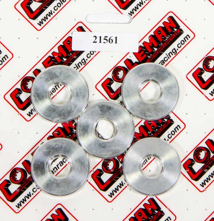 COLEMAN RACING PRODUCTS 21561 - Screw On Wide 5 Wheel Spacer 1/4in- 5 pack image