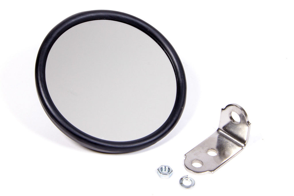 COLEMAN RACING PRODUCTS 7328 - Round Mirror W/ L Brkt  image
