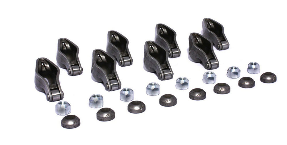 COMP CAMS 1412-8 - Sbc Mag-Roller Rocker Arms 3/8 Stud/1.52 Ratio image