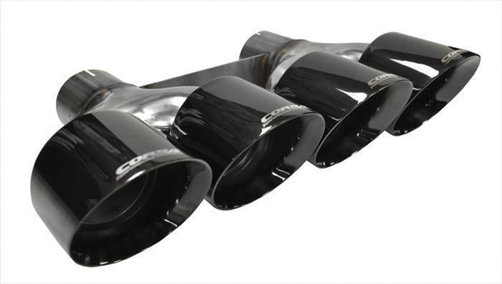 CORSA PERFORMANCE 14062BLK - Quad 4.5in Pro-Series Tip Kit image