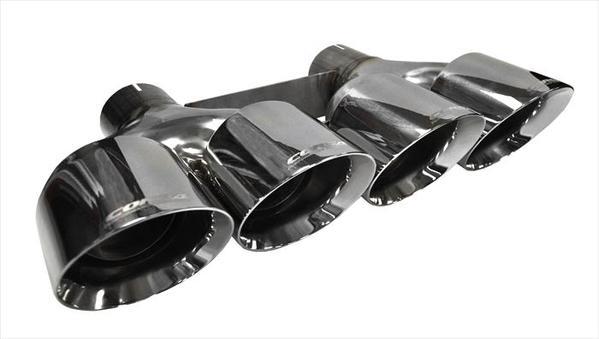 CORSA PERFORMANCE 14062 - Exhaust Tip Kit -  Quad 4.5in Polished Pro-Serie image