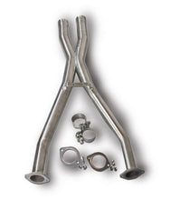 Load image into Gallery viewer, CORSA PERFORMANCE 14131 - Crossover X Pipe 2.5in 16 Gauge Stainless Steel image