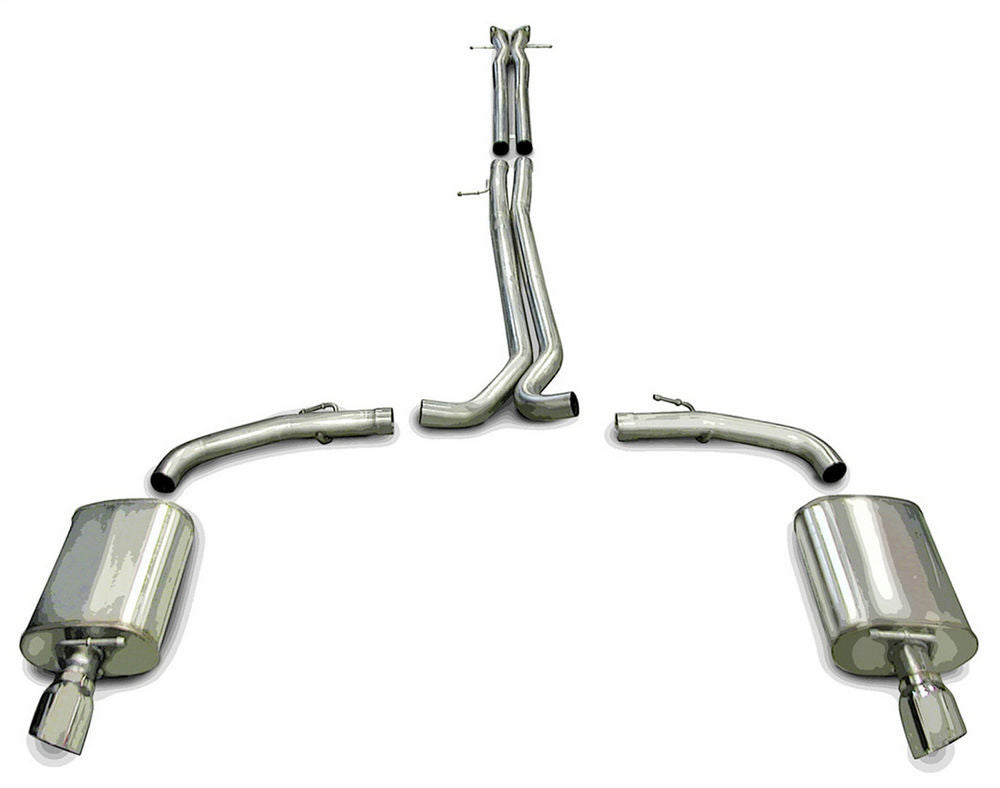 CORSA PERFORMANCE 14315 - 10-  Taurus SHO 3.5L Cat Back Exhaust System image