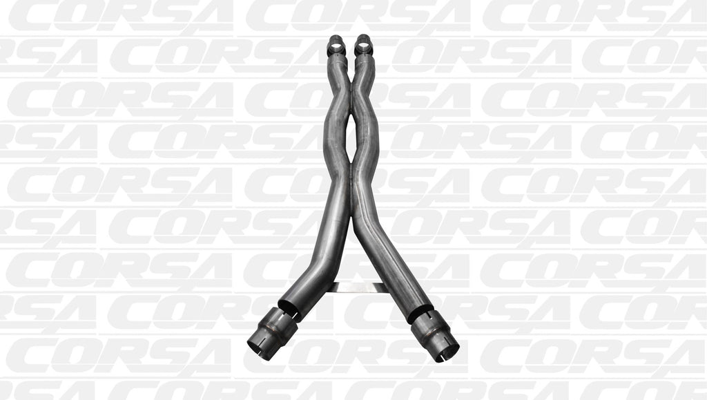 CORSA PERFORMANCE 14327 - 15-  Mustang 5.0L X-Pipe  image