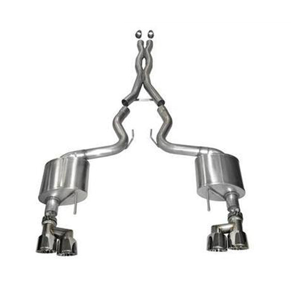 CORSA PERFORMANCE 14335 - Exhaust Cat-Back - 3.0in Cat-Back  Dual Rear Exi image