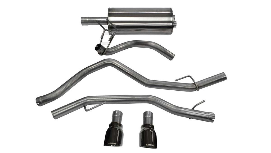 CORSA PERFORMANCE 14405BLK - Exhaust Cat-Back - 3.0in Dual Rear Exit image