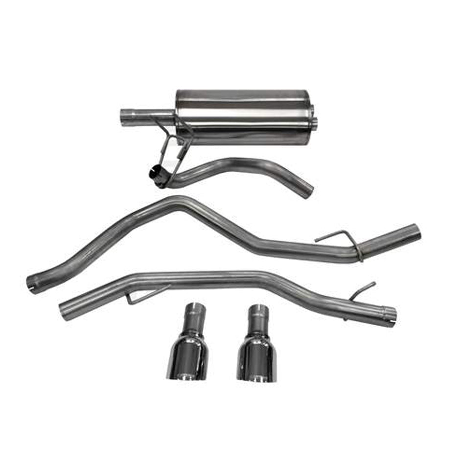 CORSA PERFORMANCE 14405 - 09-18 Dodge Ram 4.7/5.7L Cat Back Exhaust Kit image