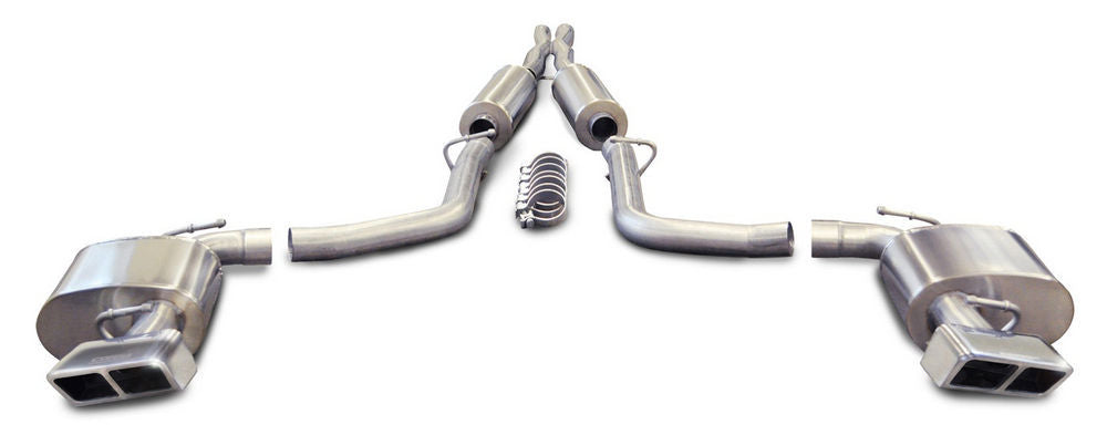 CORSA PERFORMANCE 14424 - 11- Challenger 6.4L Cat Back Exhaust image