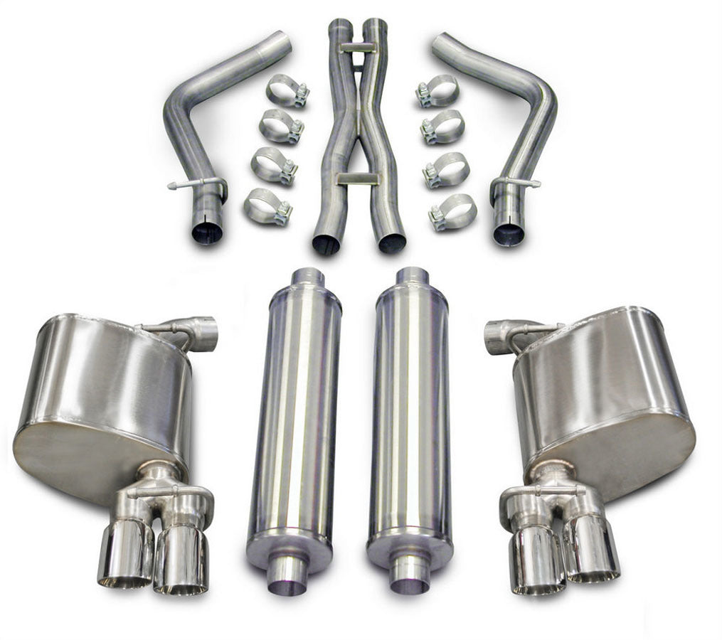 CORSA PERFORMANCE 14522 - Exhaust Cat-Back - 2.5in Dual Rear Exit image