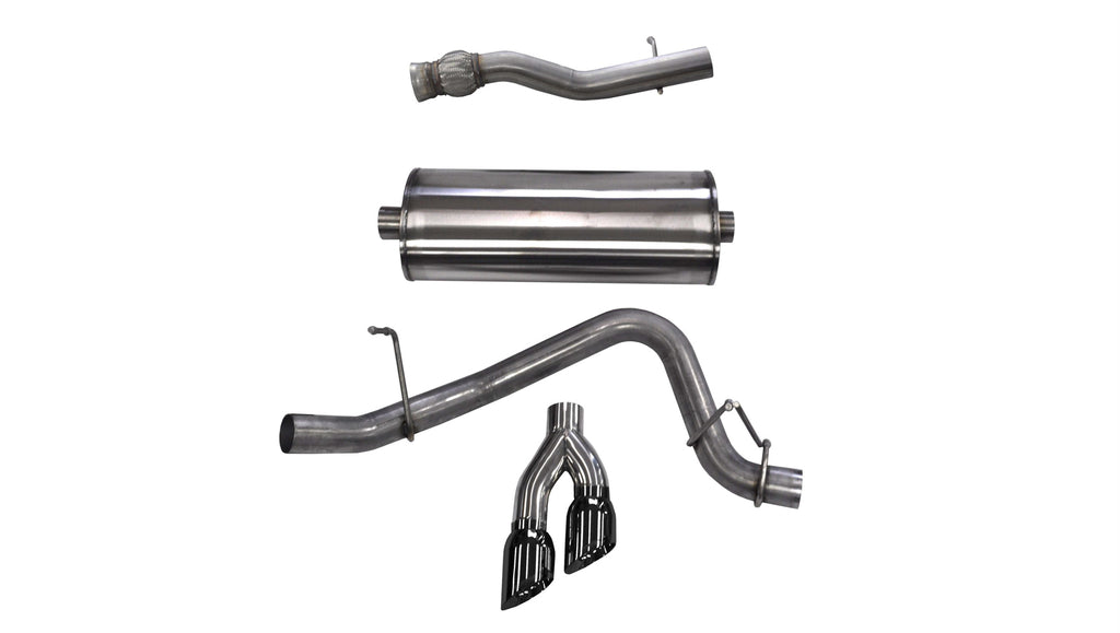 CORSA PERFORMANCE 14749BLK - Exhaust Cat-Back Cat-Back  Single Side E image