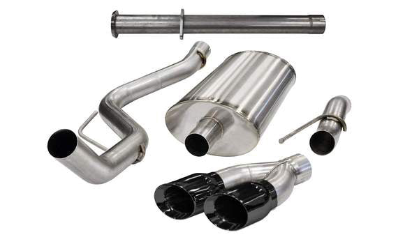 CORSA PERFORMANCE 14760BLK - Exhaust Cat-Back Cat-Back  Single Side E image