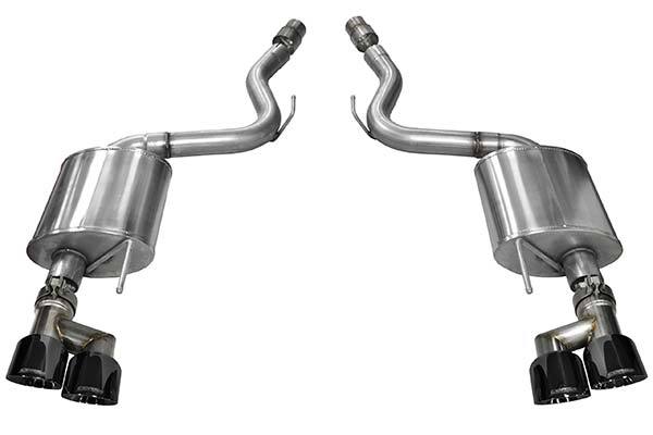 CORSA PERFORMANCE 14784BLK - Exhaust Axle-Back - 2.75 in Dual Rear Exit image