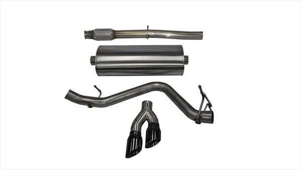 CORSA PERFORMANCE 14873BLK - Exhaust Cat-Back - 3.0in Single Side Exit image