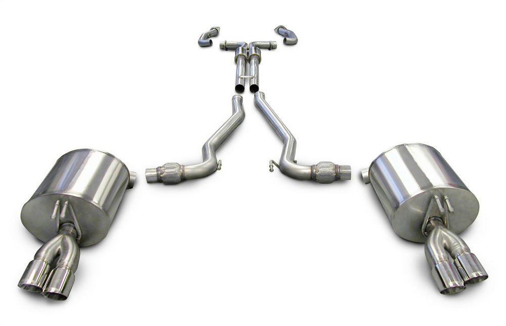 CORSA PERFORMANCE 14950 - 08-09 Pontiac G8 6.0/6.2 Cat Back Exhaust System image