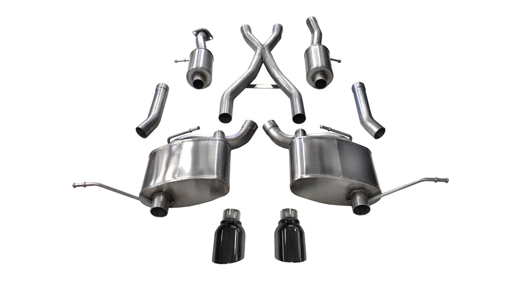 CORSA PERFORMANCE 14991BLK - Exhaust Cat-Back  image