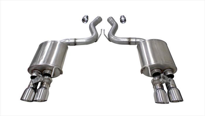 CORSA PERFORMANCE 21002 - 18-   Mustang 5.0L Axle Back Exhaust image