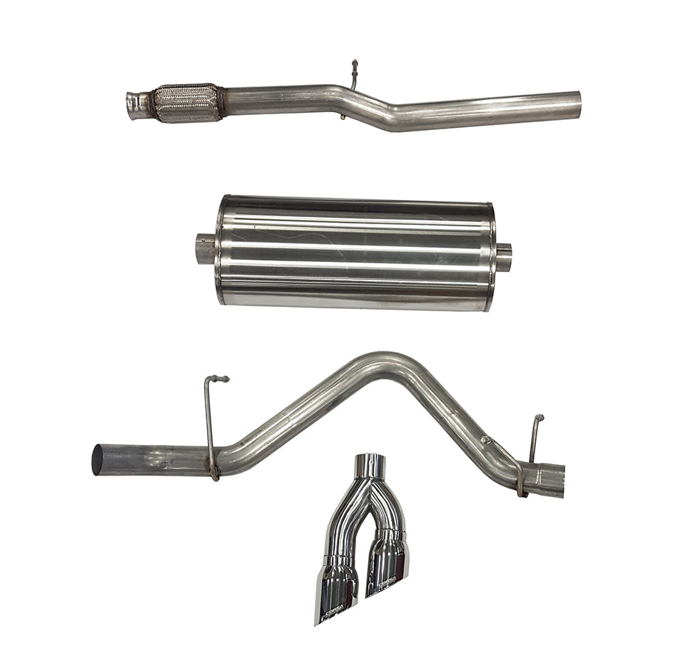 CORSA PERFORMANCE 21030 - 19-   GM P/U 1500 5.3L Cat Back Exhaust System image