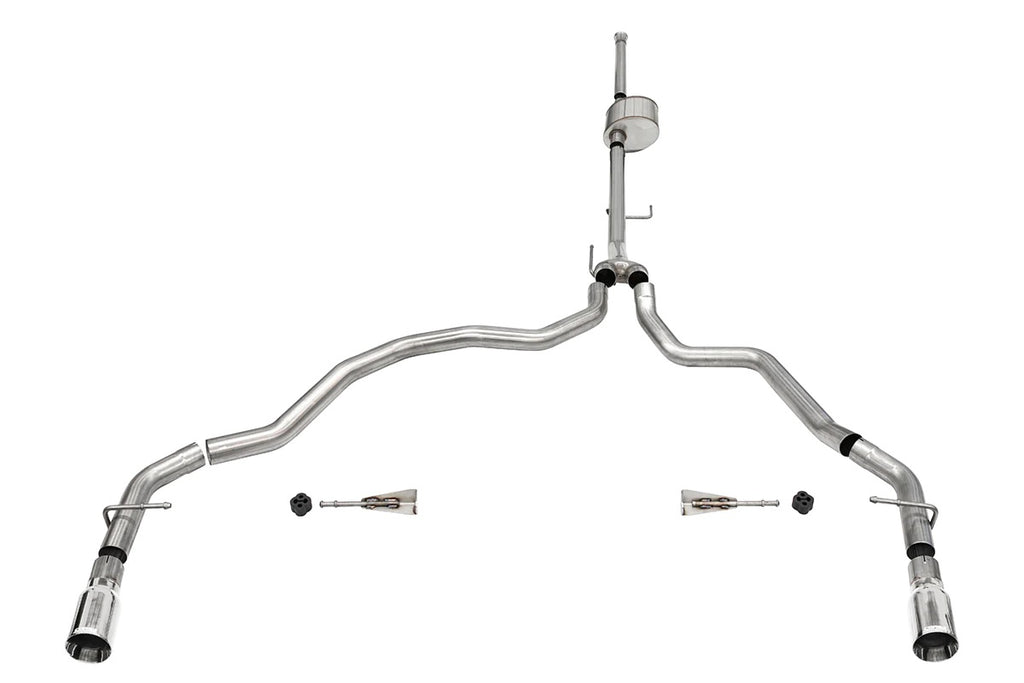 CORSA PERFORMANCE 21152 - 21-   Ford F150 5.0L Cat Back Exhaust System image