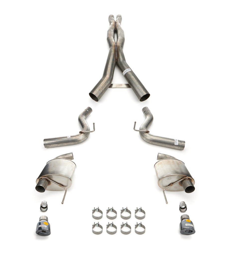 CORSA PERFORMANCE 21250BLK - 24-  Mustang 5.0L Cat Back Exhaust image