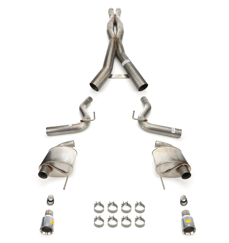 CORSA PERFORMANCE 21255 - 24-   Mustang 5.0L Cat Back Exhaust image