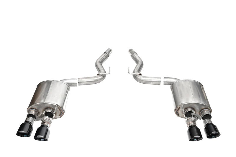 CORSA PERFORMANCE 21267BLK - 24-   Mustang Dark Horse 5.0L Axle Back Exhaust image