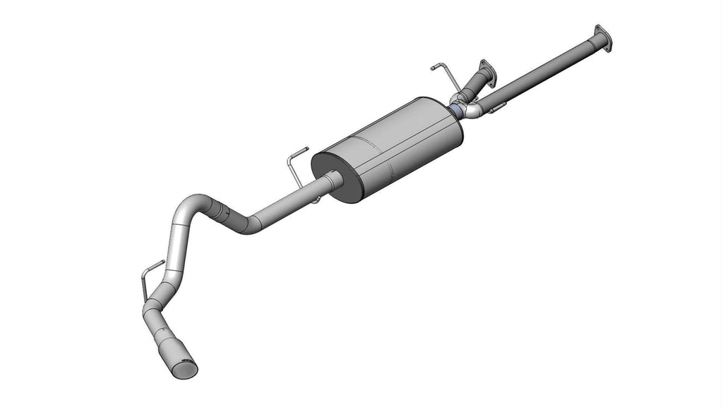 CORSA PERFORMANCE 24916 - Exhaust Cat-Back - 3.0in Cat-Back  Single Side E image