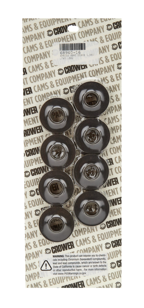 CROWER 68940-16 - Valve Spring Seat Cups - 1.560 image