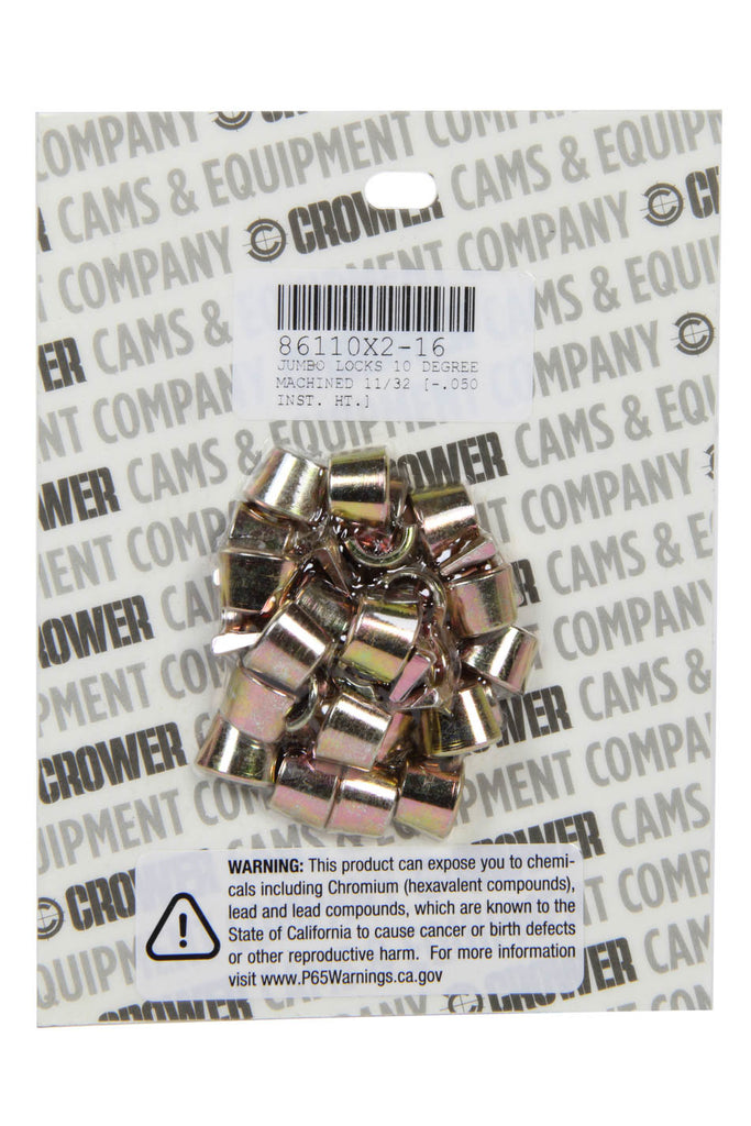 CROWER 86110X2-16 - Valve Locks - 10 Degree  -.050 image