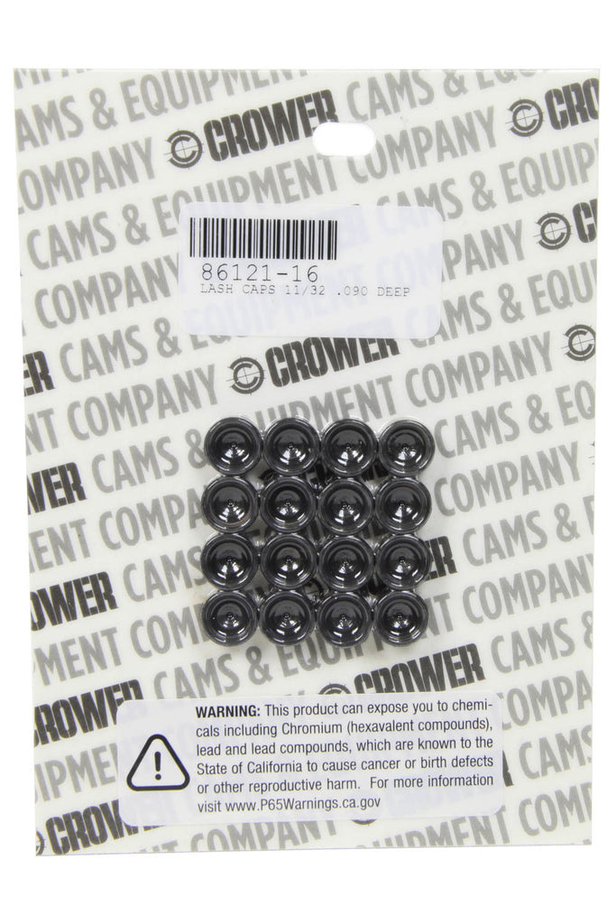 CROWER 86121-16 - Lash Caps - 11/32 .090 Deep image