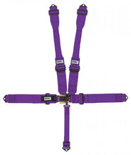 Load image into Gallery viewer, CROW SAFETY GEAR 11005PRB - 5-Way L&amp;L 52in Lap Belt- Indiv DB Harness B/I  Bl image