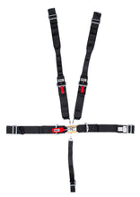 Load image into Gallery viewer, CROW SAFETY GEAR 11014-DB - 5-Pt Harness Small Latch Blk Hans Wrap Around Pul image