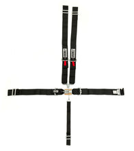 Load image into Gallery viewer, CROW SAFETY GEAR 11014 - 5-Pt Harness Small Latch Blk Wrap Around Pull Dow image