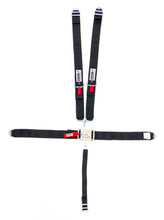 Load image into Gallery viewer, CROW SAFETY GEAR 11064 - 5-Pt Harness Big Latch Blk Bolt In Pull Down image