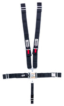 Load image into Gallery viewer, CROW SAFETY GEAR 11074 - 5-Pt Harness Big Latch Blk Wrap Around Pull Dow image