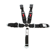 Load image into Gallery viewer, CROW SAFETY GEAR 11104DB - Seat Belts 5 Way Kam Blk Lock 52in Lap PD DB image