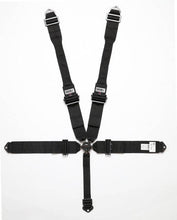 Load image into Gallery viewer, CROW SAFETY GEAR 11104PRB - 5 Way Kam Lock DB Harness Alum Black image