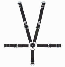 Load image into Gallery viewer, CROW SAFETY GEAR 11174A - 5-Pt Harness 2in Cam Lock Blk Pull Up image