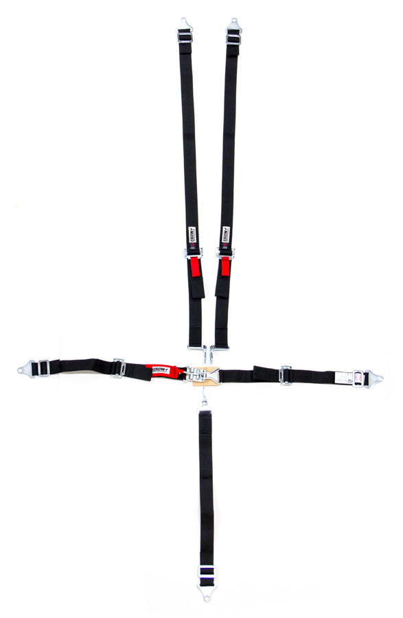 CROW SAFETY GEAR 11184A - 5-Pt Harness System LL Jr Pull Up Lap Belt image