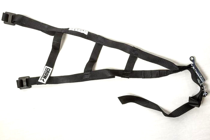 CROW SAFETY GEAR 11614 - Sprint Car Window Net Black SFI 37.1 Approved image