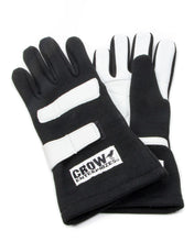 Load image into Gallery viewer, CROW SAFETY GEAR 11714 - Gloves Medium Black Nomex 2-Layer Standard image