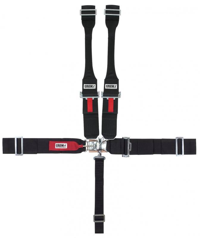 CROW SAFETY GEAR 20054DB - Seat Belt Restraint For Sprint Car Hans Type image