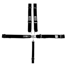 Load image into Gallery viewer, CROW SAFETY GEAR 20054 - 5-Pt Harness Small Latch Black Pull Down LS Only image
