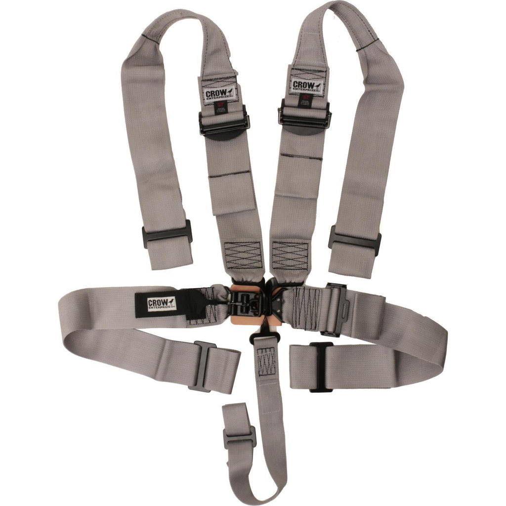 CROW SAFETY GEAR 20056PRB - 5-Way L&L Special Sprint Car  DB Harness Alum Ad image
