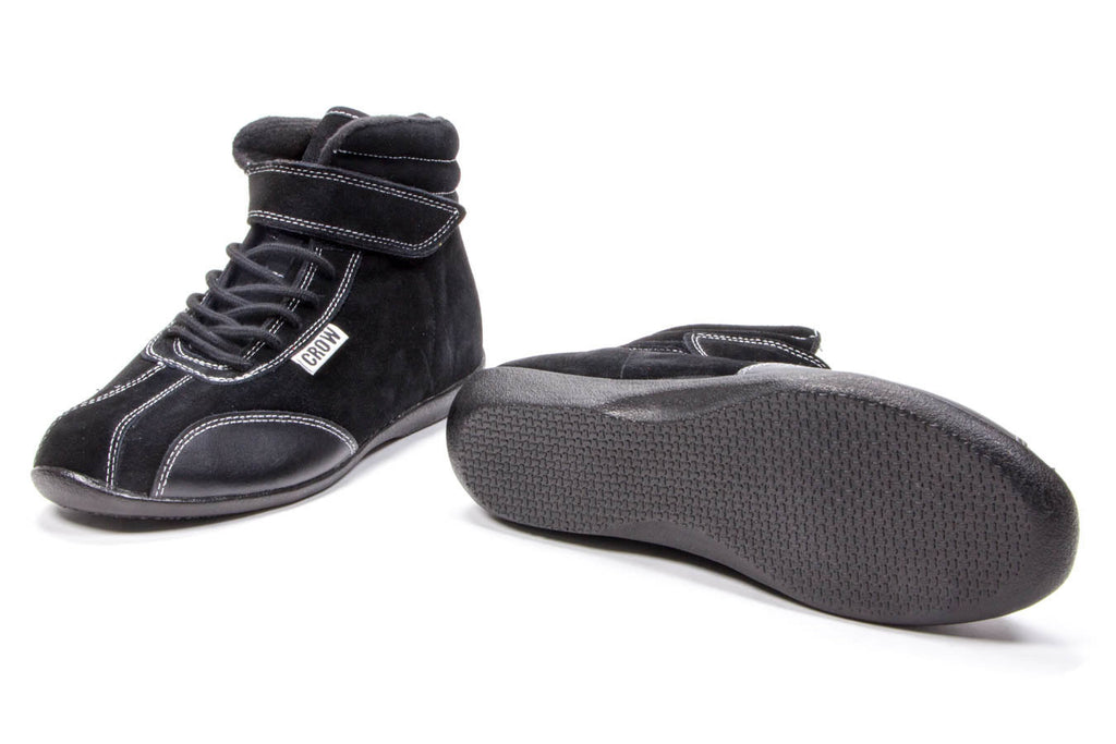 CROW SAFETY GEAR 22950BK - Shoe Mid Top Black Size 9.5 image
