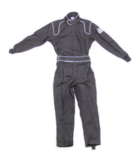 Load image into Gallery viewer, CROW SAFETY GEAR 24064 - Driving Suit Junior BK Proban Small 1-Piece image
